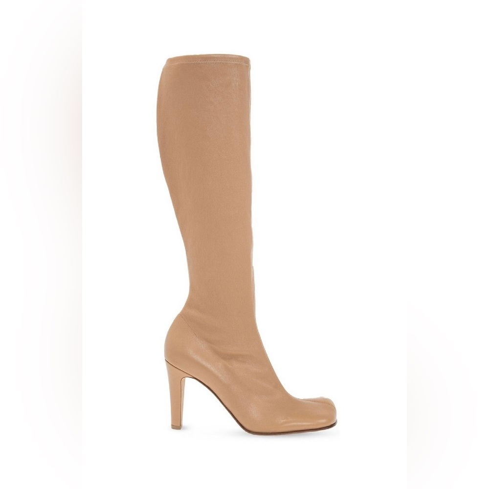 Bottega Veneta Bloc Heeled Knee High Boots